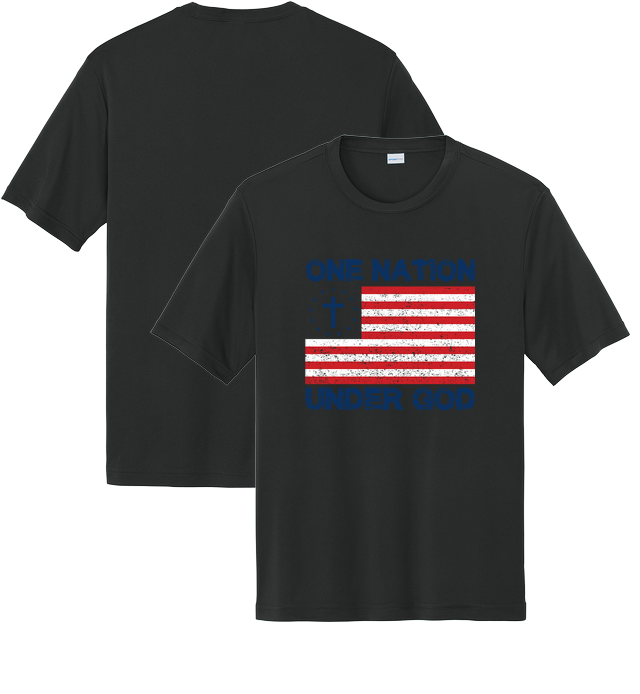 Performance Short Sleeve Tee for design 001021