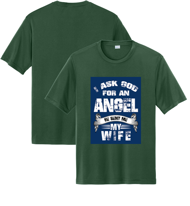 Performance Short Sleeve Tee for design 001024