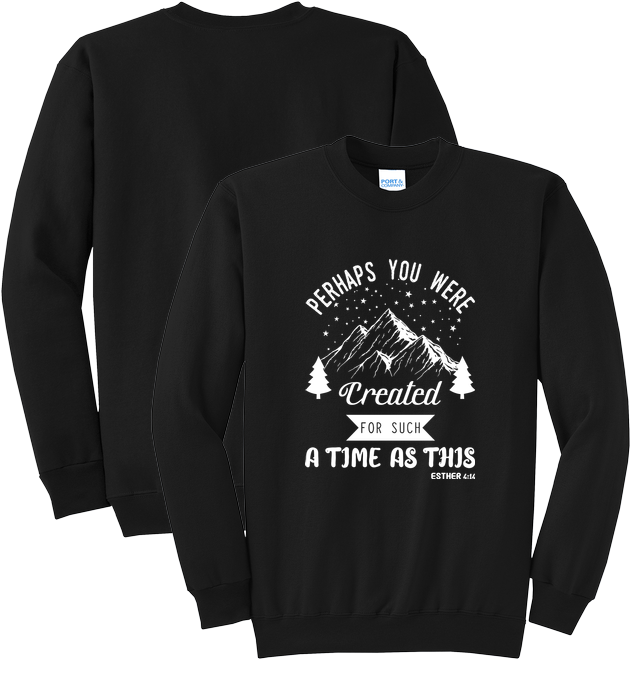 Crewneck Sweatshirt for design 001027