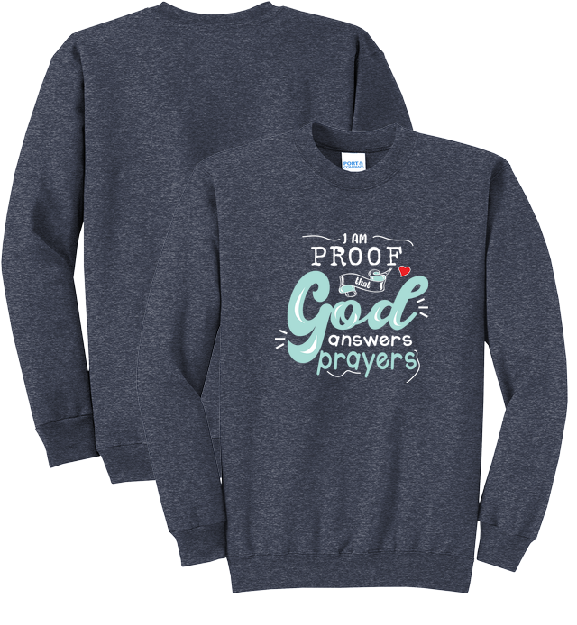 Crewneck Sweatshirt for design 001028