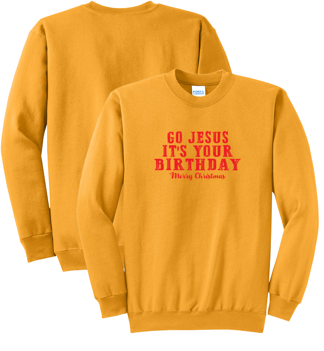 Crewneck Sweatshirt for design 001038