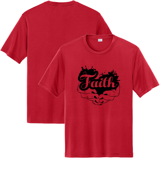 Performance Short Sleeve Tee for design 001040