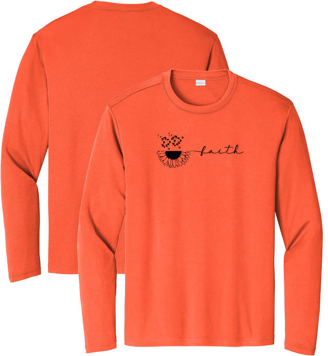 Long Sleeve Tee for design 001043