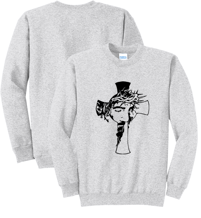 Crewneck Sweatshirt for design 001044