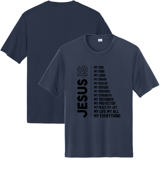 Performance Short Sleeve Tee for design 001048