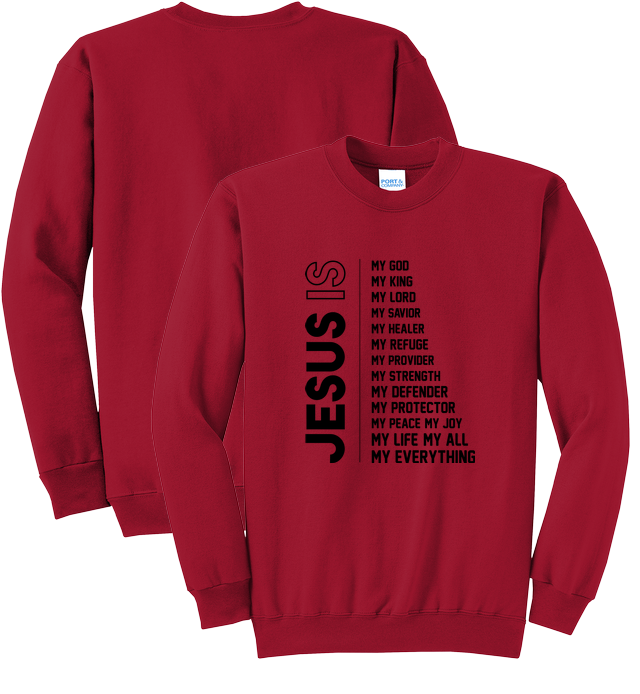 Crewneck Sweatshirt for design 001048