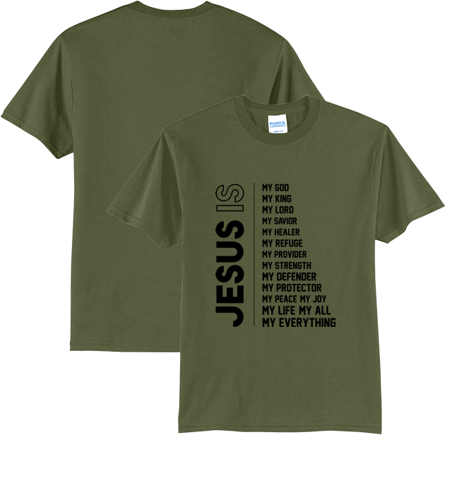 Core Blend Tee for design 001048