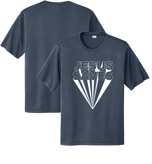 Performance Short Sleeve Tee for design 001050