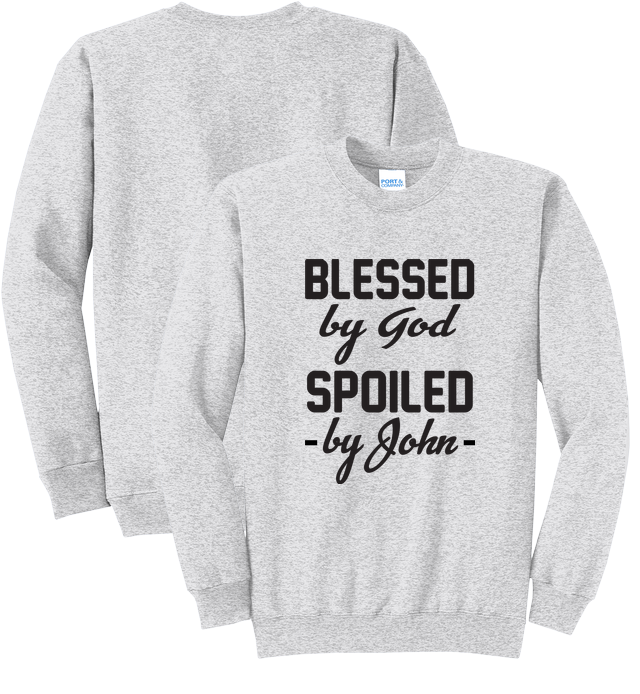 Crewneck Sweatshirt for design 001051