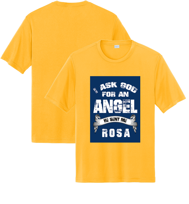 Performance Short Sleeve Tee for design 001052