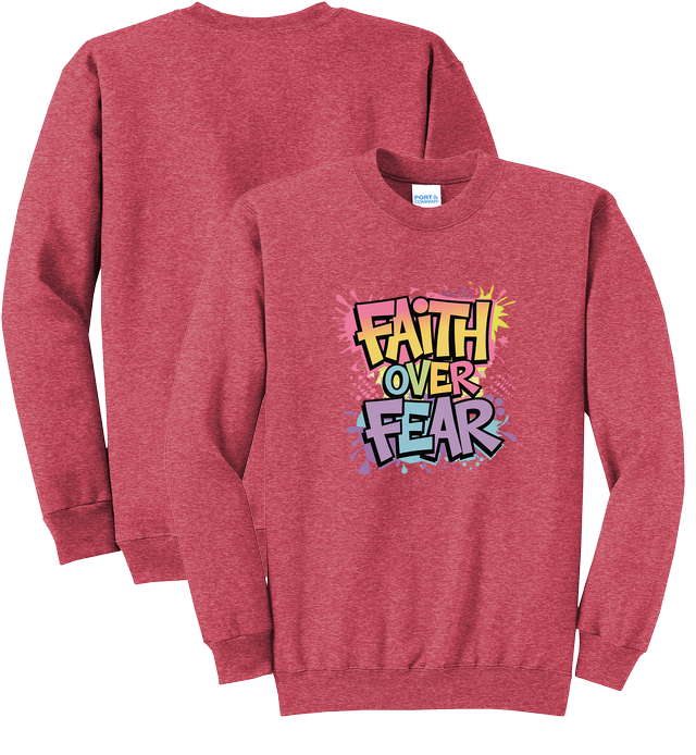 Crewneck Sweatshirt for design 001058