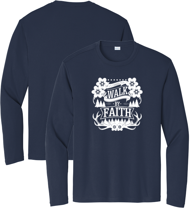 Long Sleeve Tee for design 001061