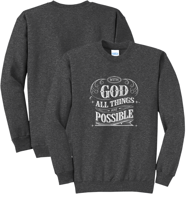 Crewneck Sweatshirt for design 001062