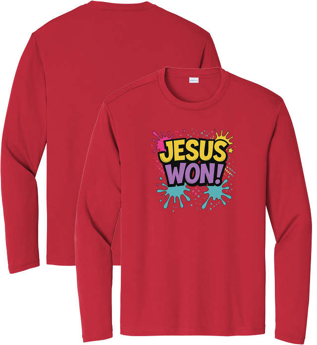 Long Sleeve Tee for design 001064