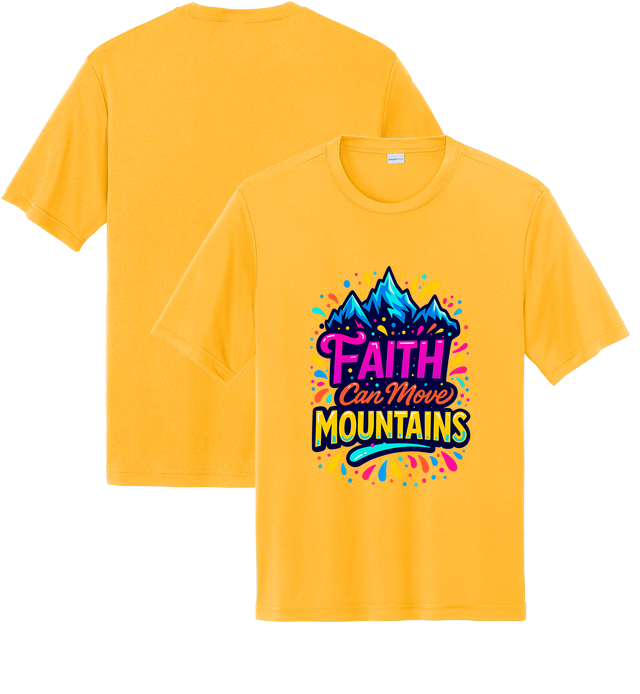 Performance Short Sleeve Tee for design 001067