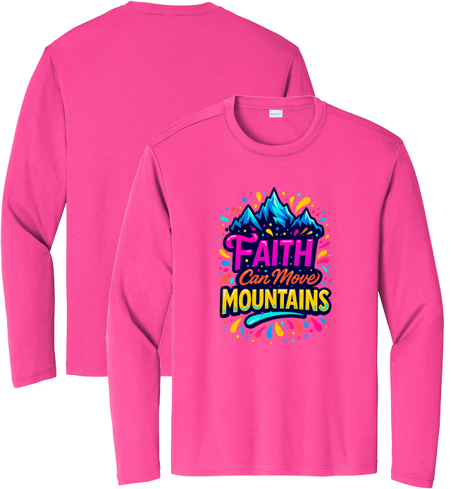 Long Sleeve Tee for design 001067