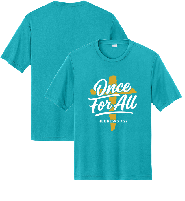 Performance Short Sleeve Tee for design 001068