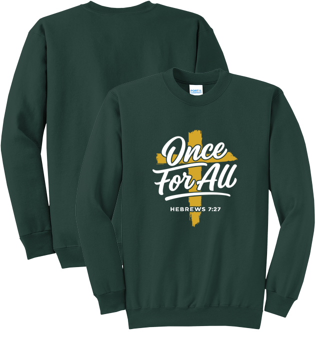 Crewneck Sweatshirt for design 001068