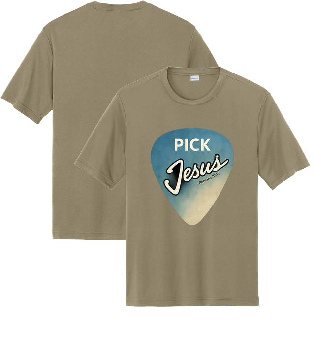 Performance Short Sleeve Tee for design 001070