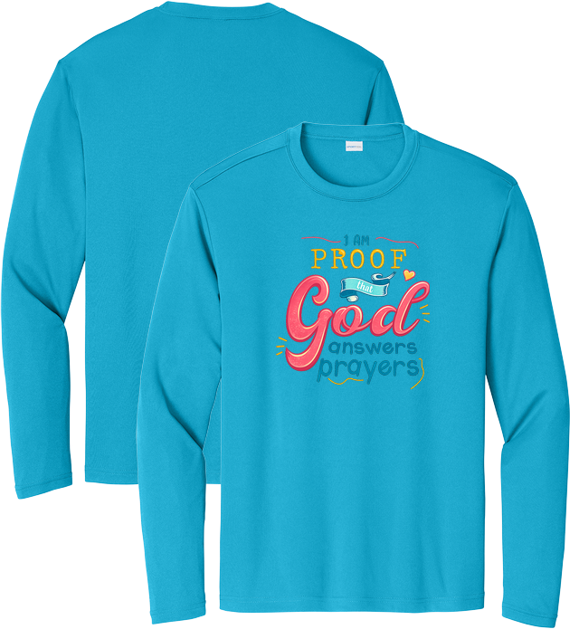 Long Sleeve Tee for design 001073