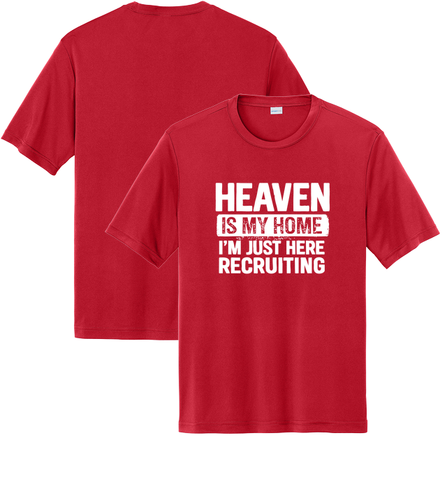 Performance Short Sleeve Tee for design 001081