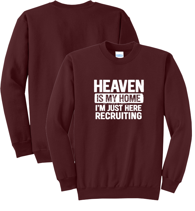 Crewneck Sweatshirt for design 001081